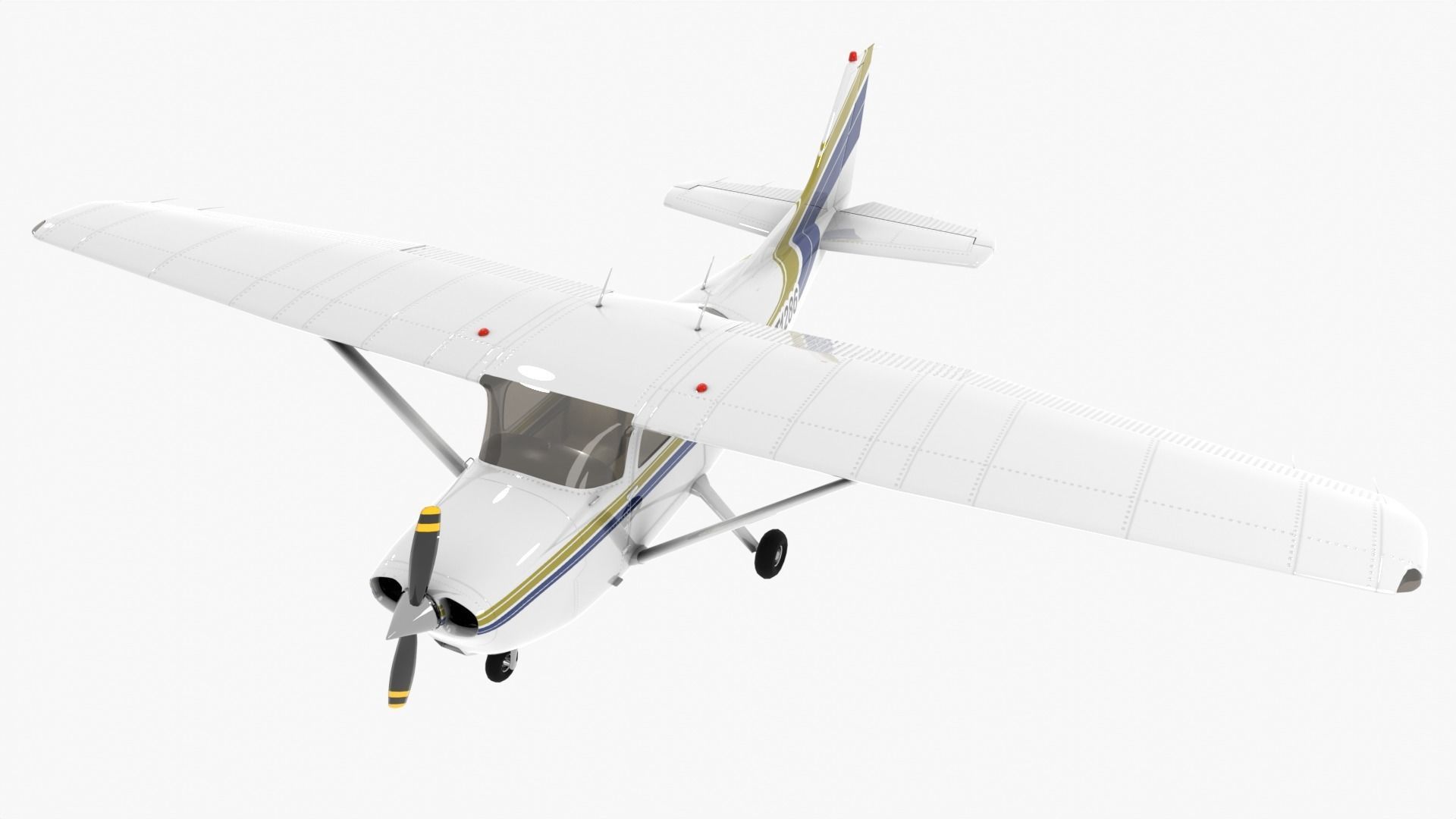 Cessna 172 3D Model