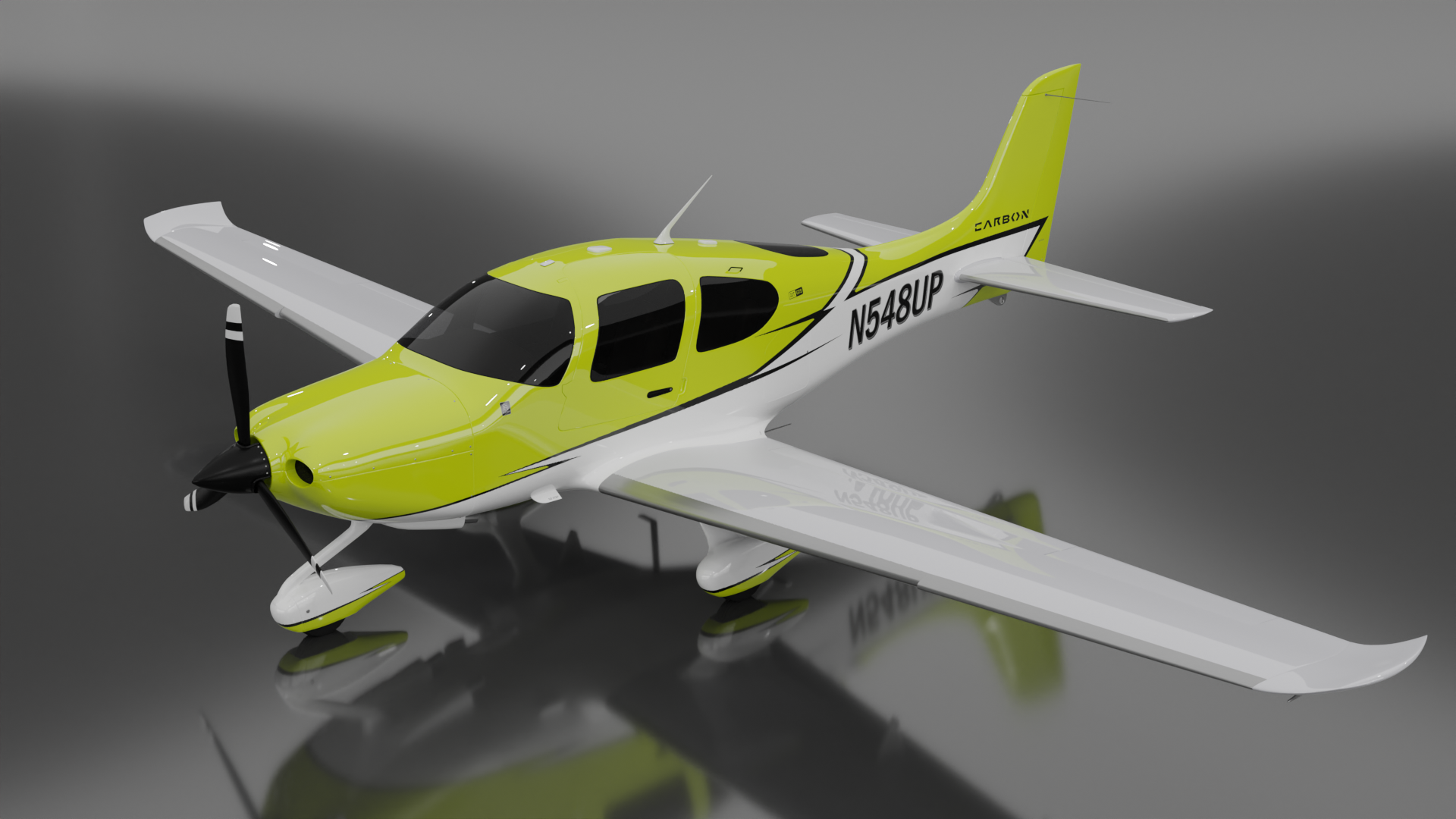 Cirrus SR22 3D Model