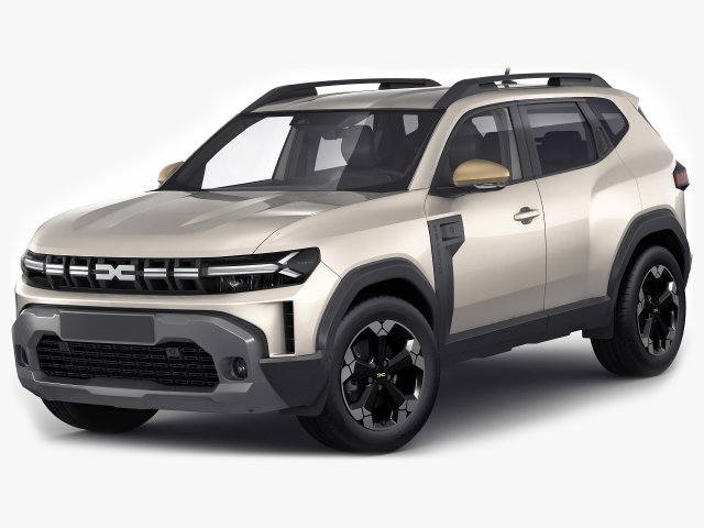 Dacia Duster 2024 3D Model