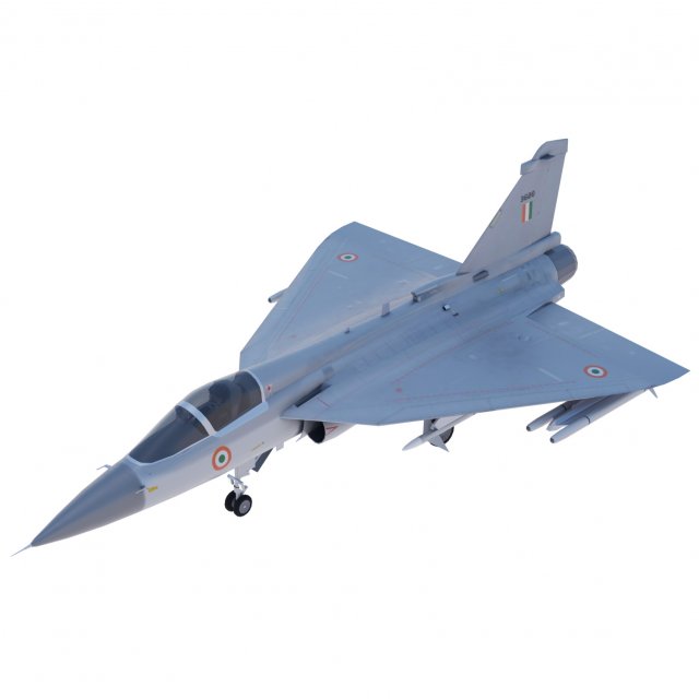 HAL Tejas 3D Model