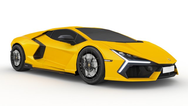 Lamborghini-Revuelto 2023 3D Model