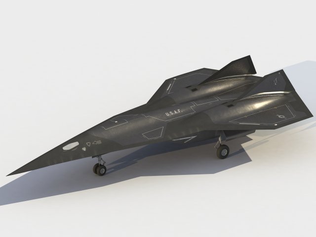 Lockheed Martin SR-72 Darkstar 3D Model