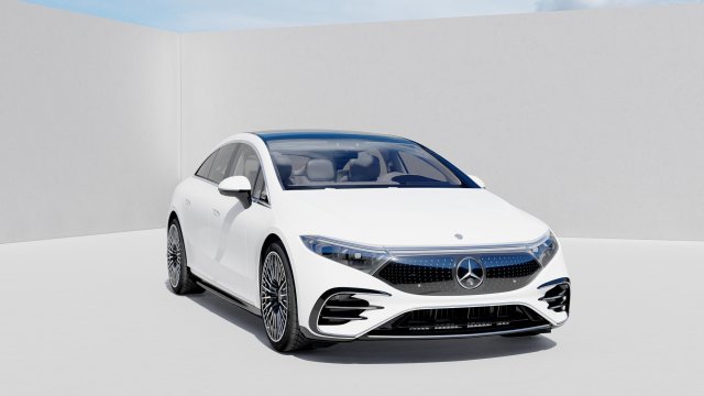 Mercedes Benz EQS 2022  3D Model