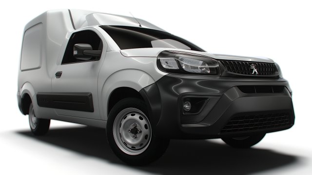 Peugeot Partner Rapid 2023 3D Model