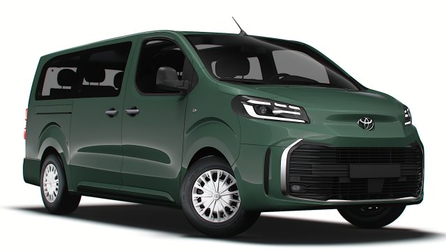 Toyota ProACE Verso Electric Long 2024 3D Model