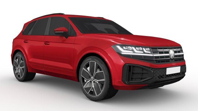 Volkswagen Touareg 2024 3D Model