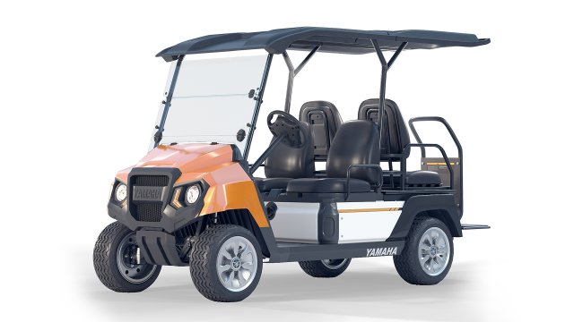 Yamaha Golf Cart UMAX 2X2 3D Model