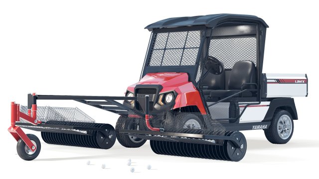 Yamaha UMAX Range Picker 3D Model