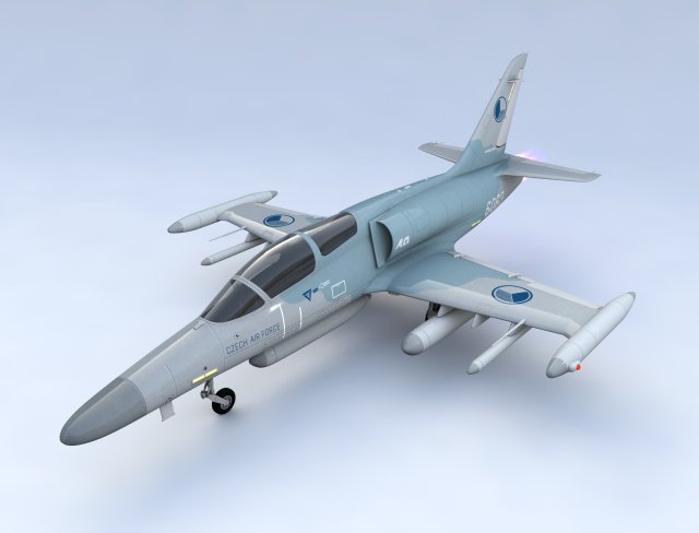 aero l159 alca jet 3D Model