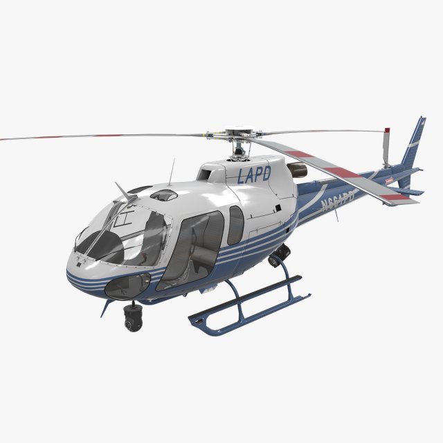 as-350 lapd 2 3D Model