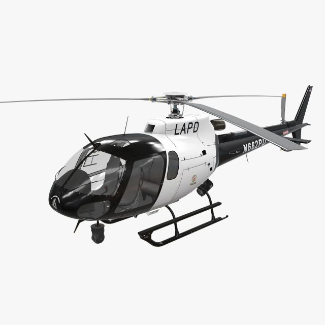 as-350 lapd 3D Model