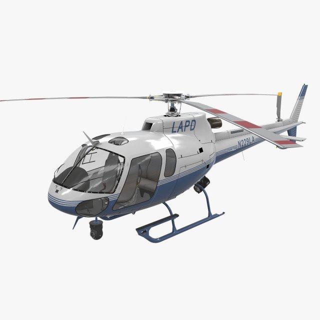 as-350 lapd 3 3D Model