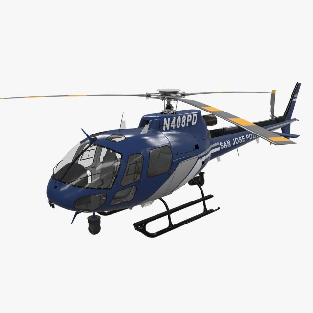 as-350 san jose police 3D Model