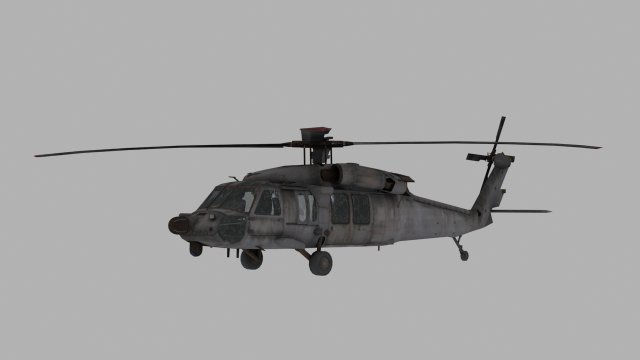 black hawk 3D Model