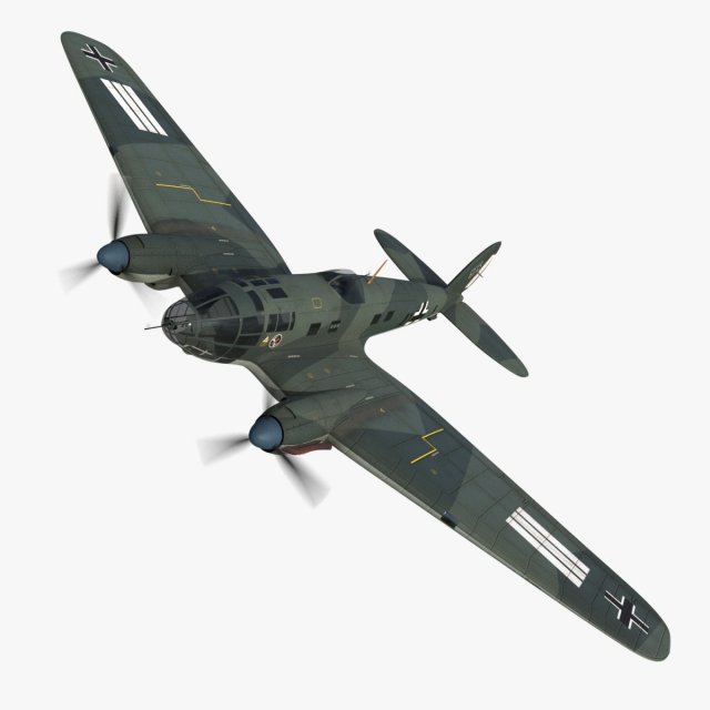 heinkel he 111 a1-da 3D Model