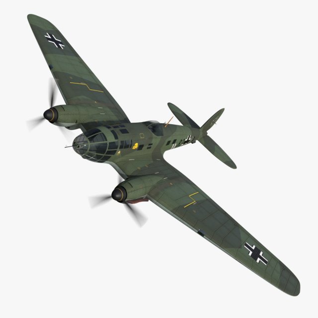 heinkel he 111 b3-db 3D Model