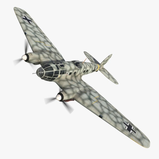 heinkel he 111 j 3D Model