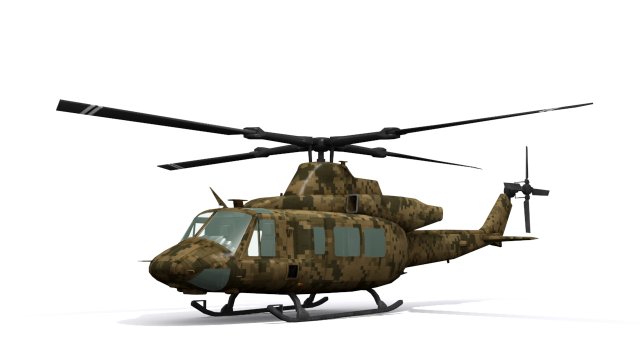 uh 1 venom 3D Model