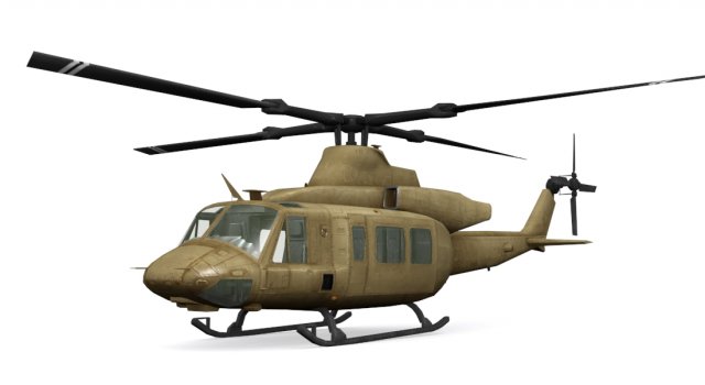 uh 1 y 3D Model