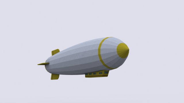 zeppelin 3D Model